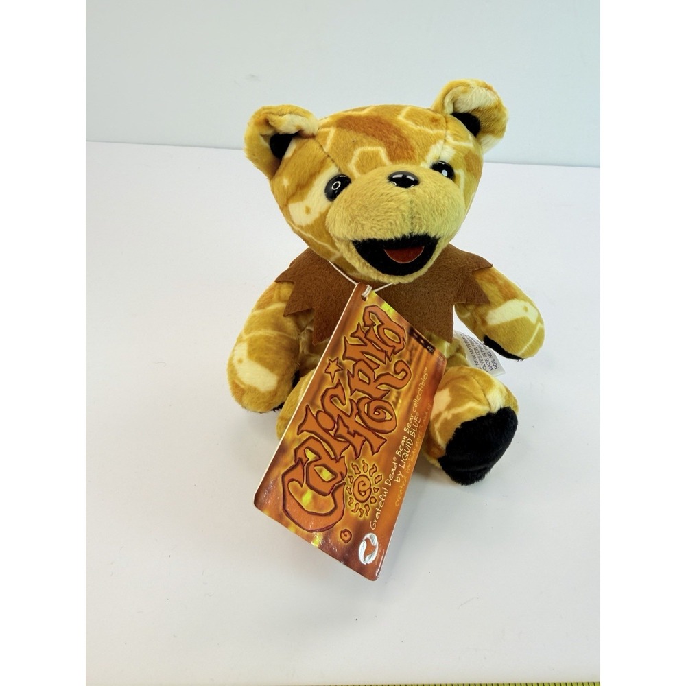 Grateful Dead California 7" Bean Bear Plush by Liquid Blue California